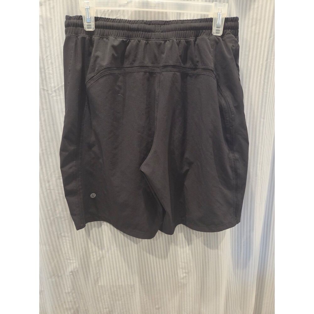 Lululemon Pace Breaker Men Athletic Shorts 9" Lined Gym Shorts Black